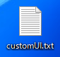 customUI.txtのアイコン